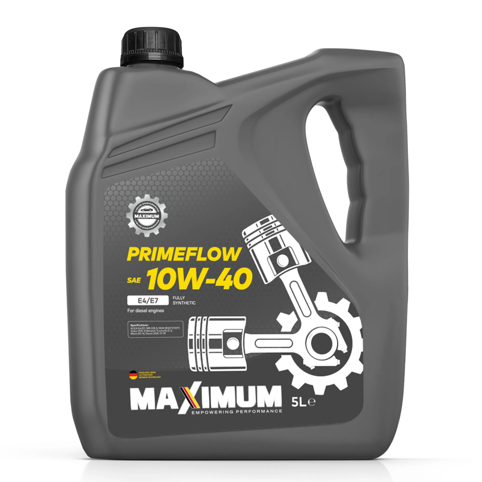 Maximum™ PrimeFlow 10W-40 E4/E7
